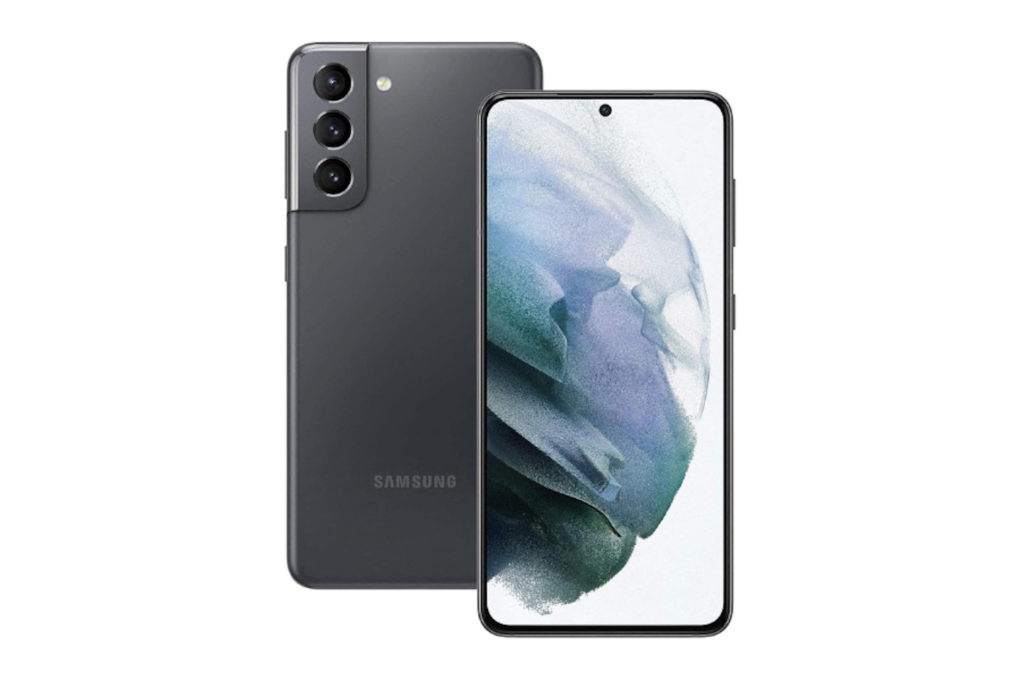 Samsung Galaxy S21 5G 128GB Grey Dual Sim (e-sim) Unlocked (Renewed)