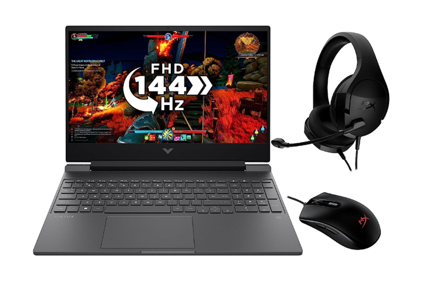 HP Victus Gaming Laptop 15-fb0020na Bundle  -  one of the best laptops under £600