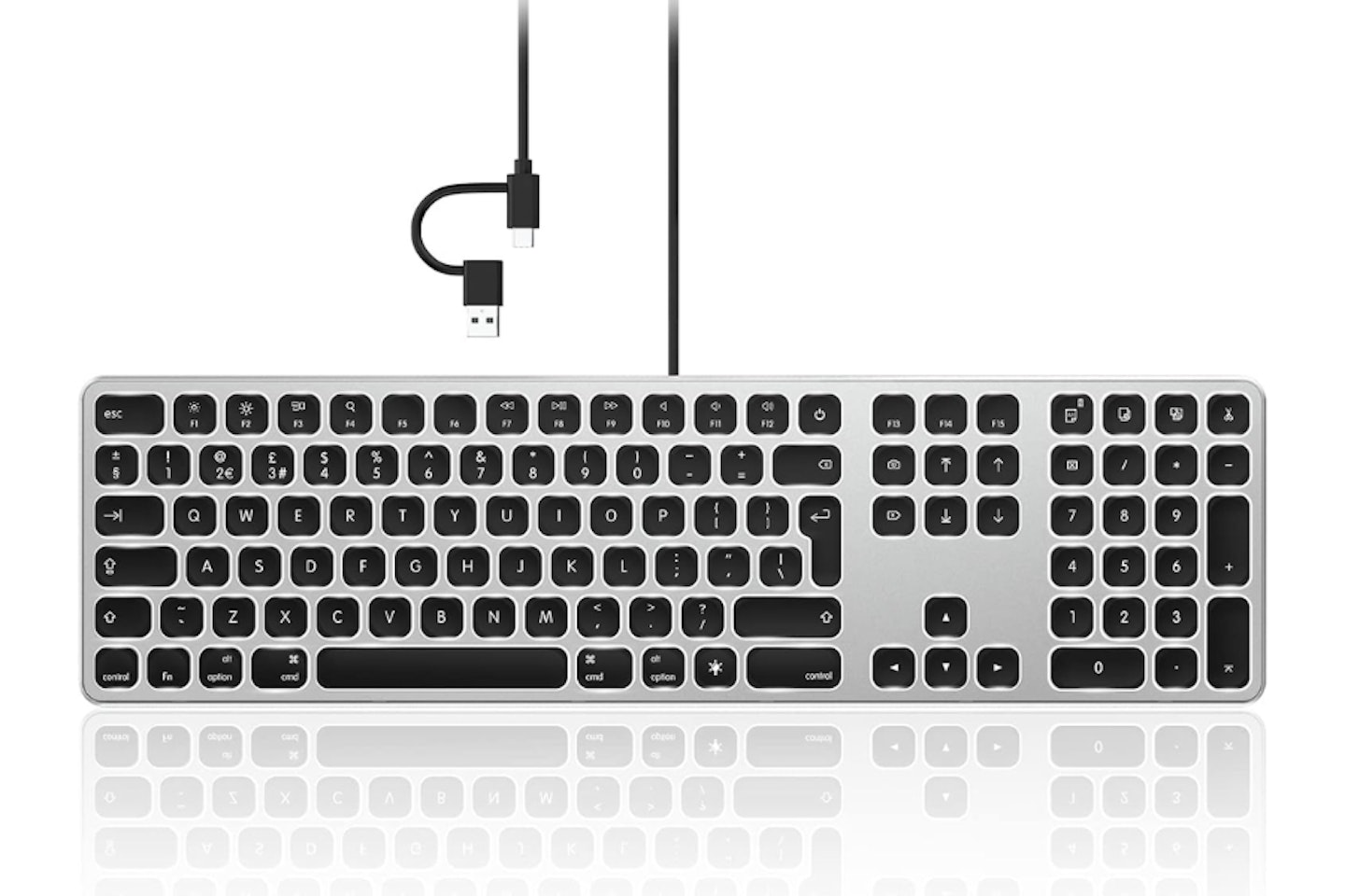 Seenda Wired Backlit Keyboard for Mac OS  - possibly the best keyboard for Mac