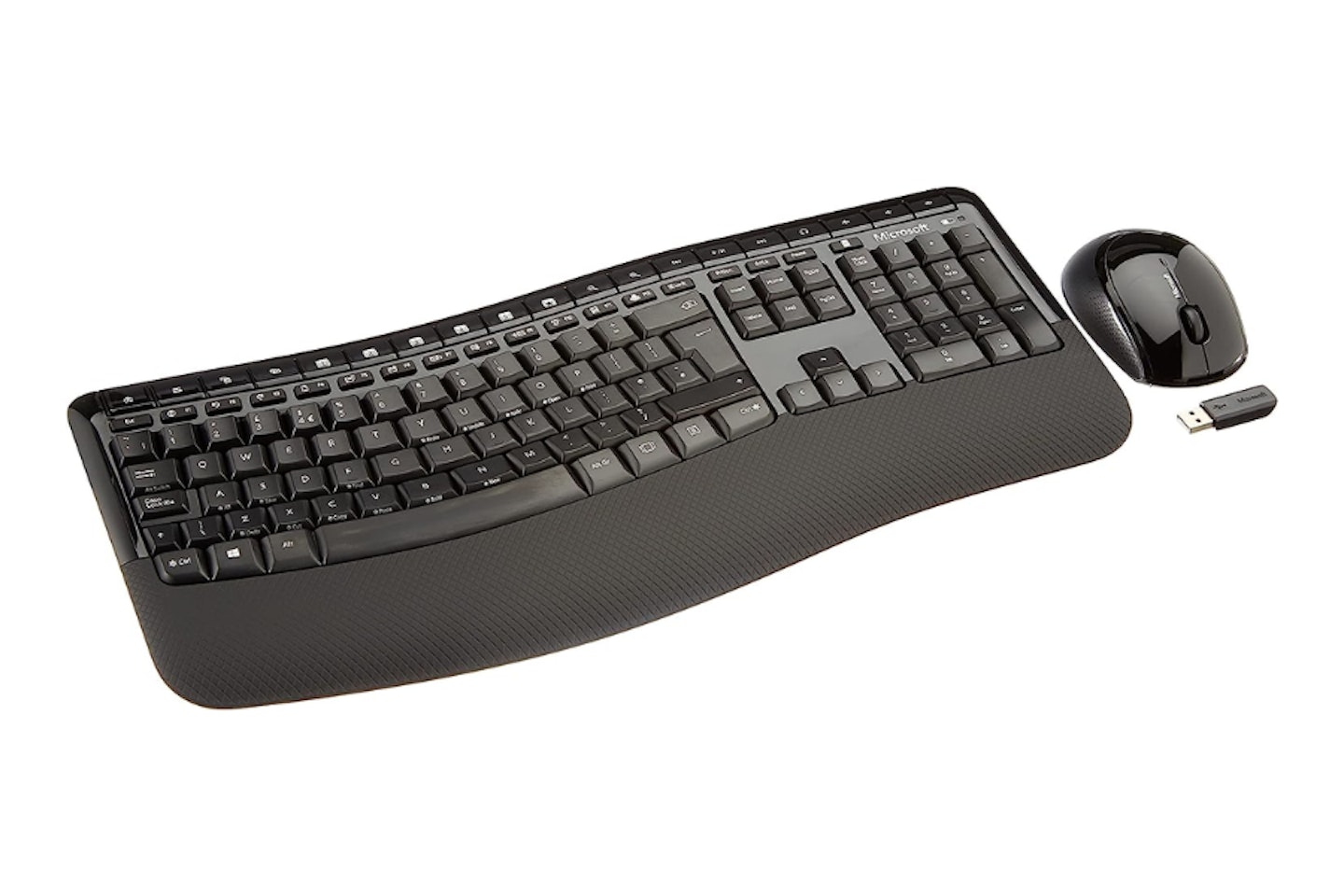 Microsoft Wireless Comfort Desktop 5050  - possibly the best ergonomic keyboard