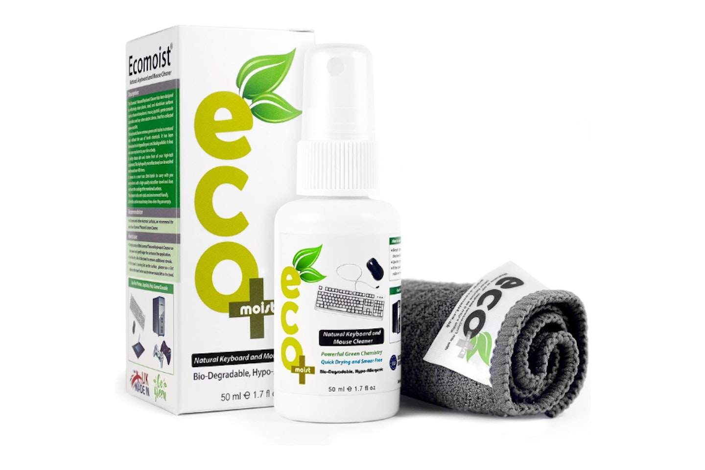 Ecomoist Natural Keyboard and Mouse Cleaner. - one of the best keyboard cleaner products