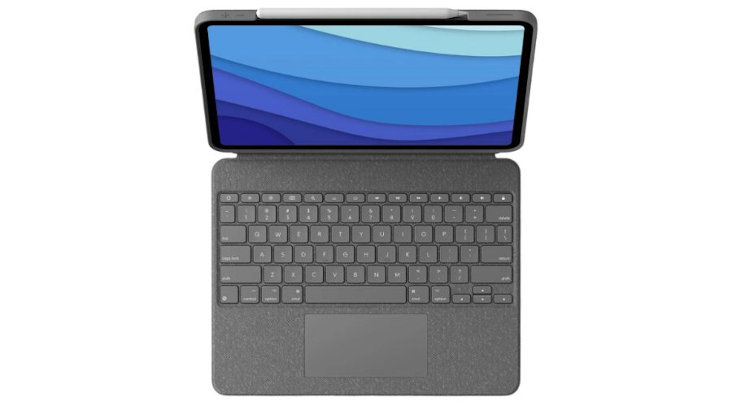 Logitech Combo Touch for iPAD Backlit detachable keyboard case with trackpad for iPad (7th, 8th, 9th & 10th gen)