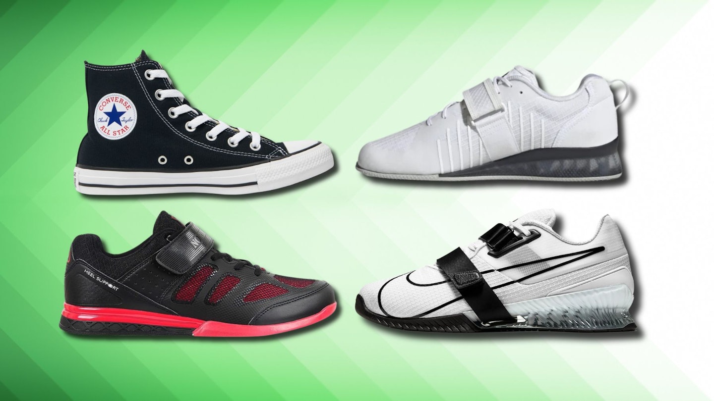 A selection of the four best men's weightlifting shoes