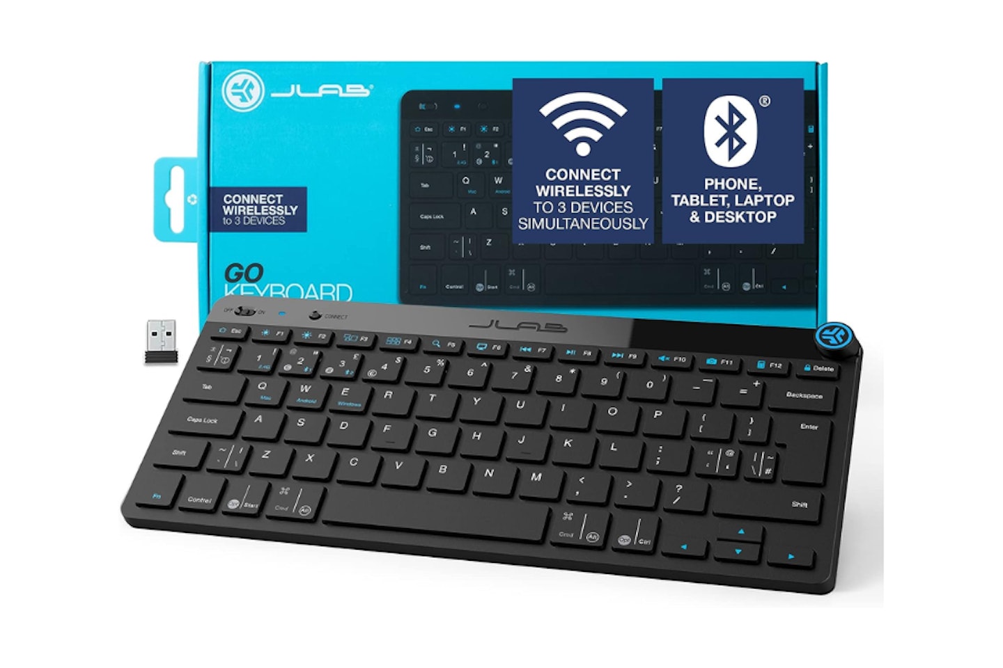 JLab Go Wireless Keyboard   - possibly the best keyboard for Mac