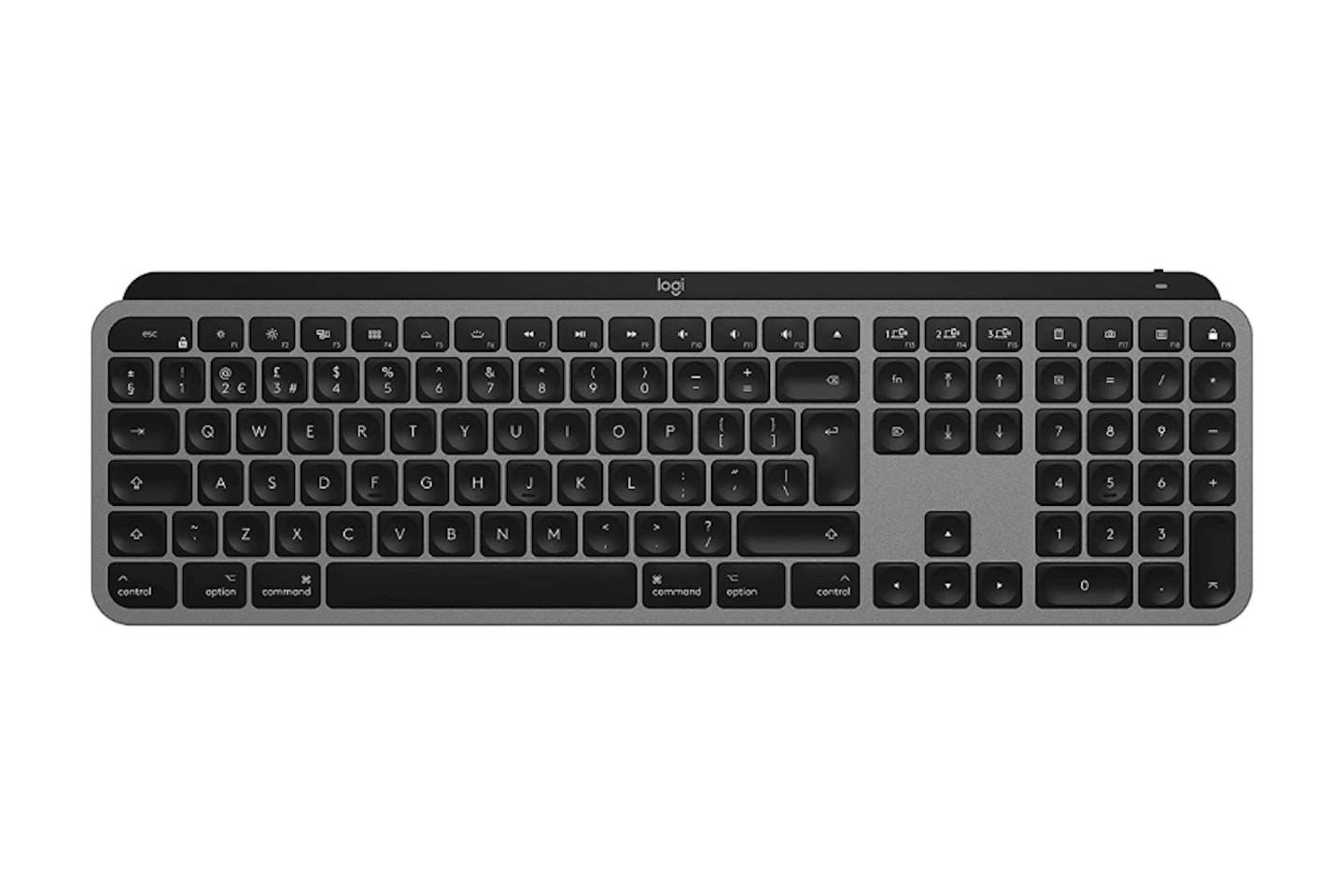 Logitech MX Keys Advanced Wireless Illuminated Keyboard   - possibly the best keyboard for Mac