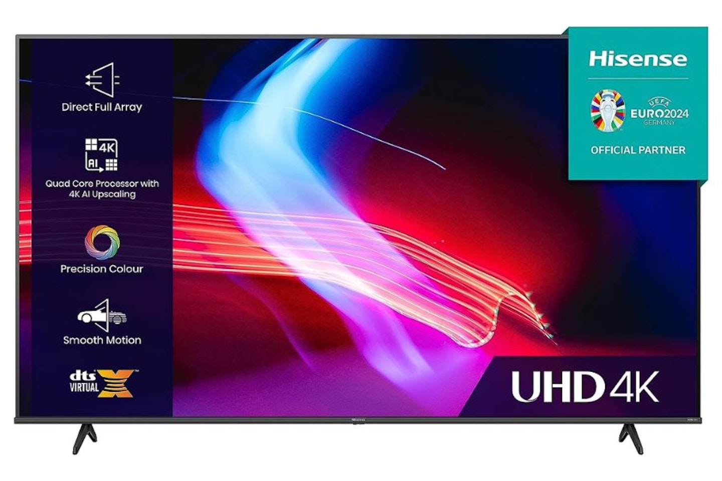 Hisense 50 Inch VIDAA Smart TV 50A6KTUK