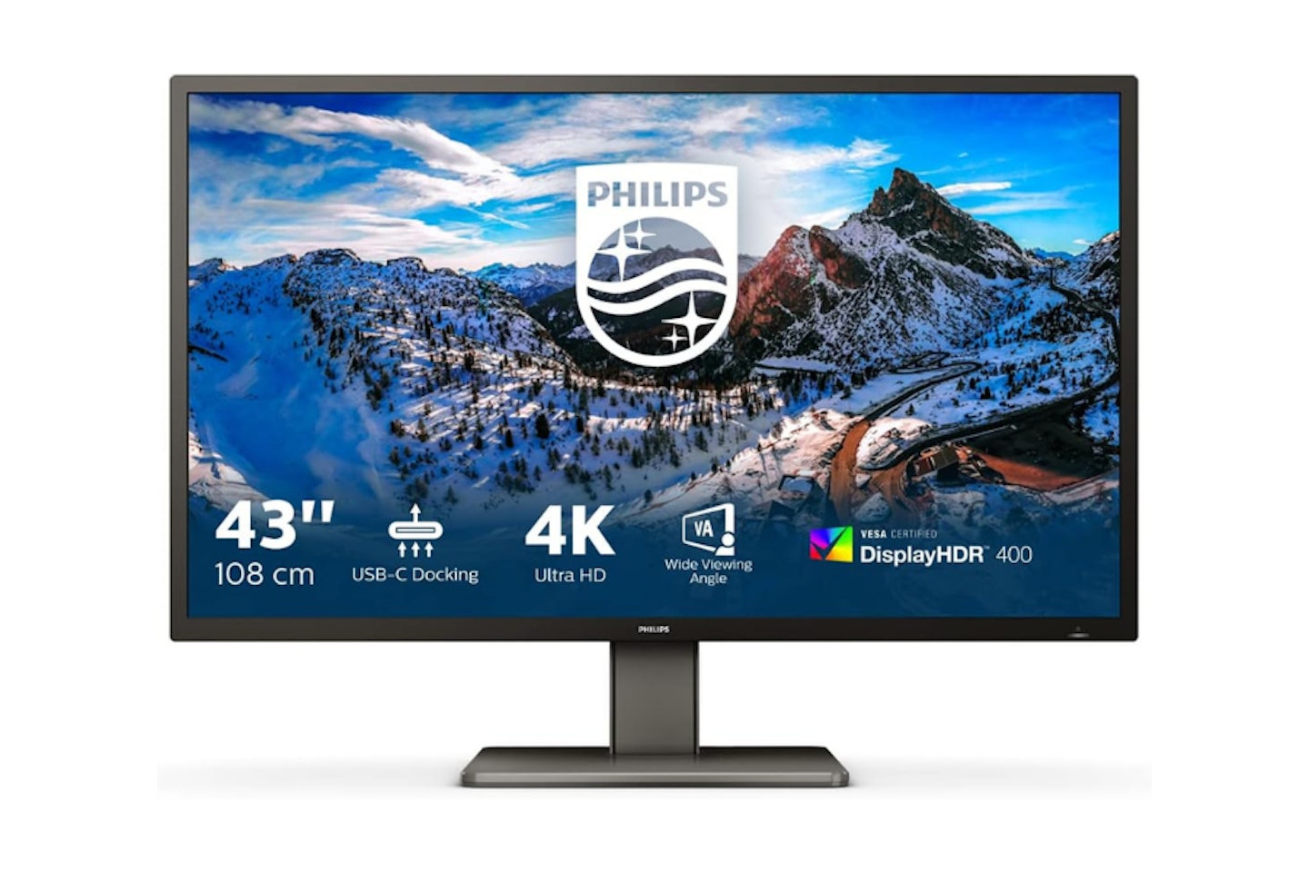 PHILIPS 439P1-43 Inch 4K UHD Monitor
