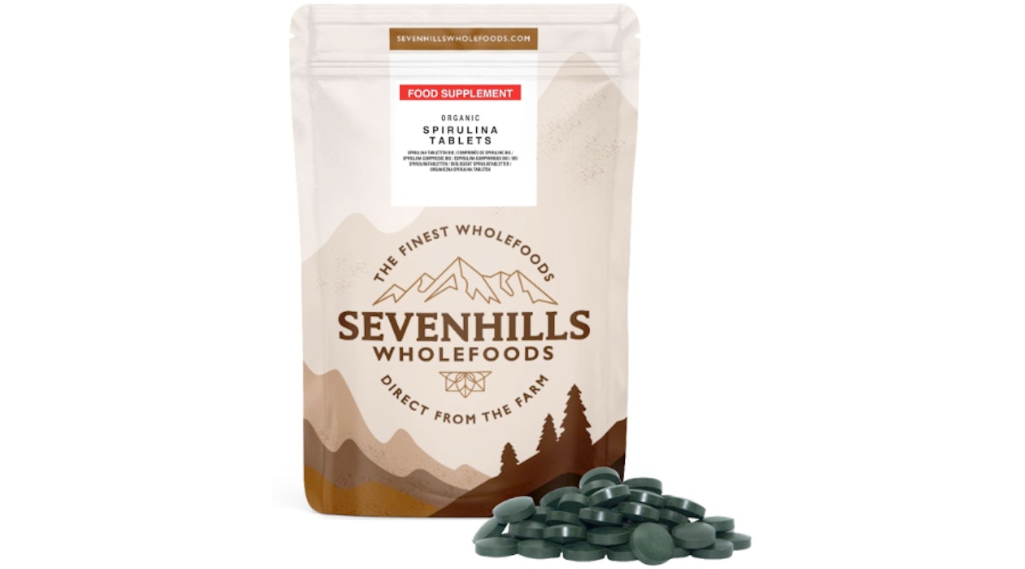 Sevenhills Wholefoods Organic Spirulina 500mg Tablets