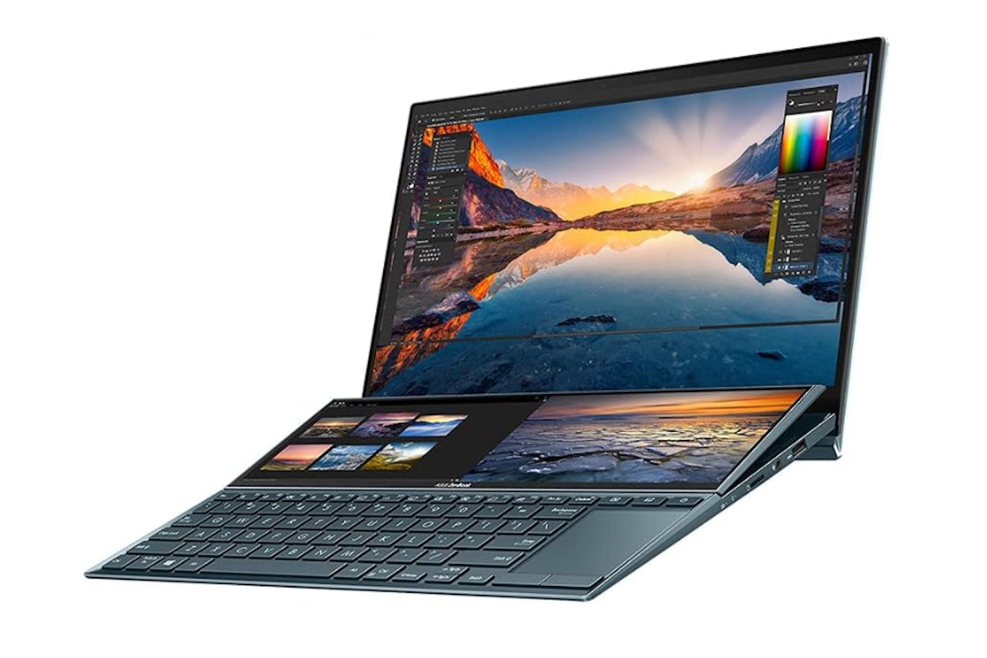 ASUS ZenBook Duo UX482EAR 14-inch Full HD Touchscreen Laptop - one of the best laptops