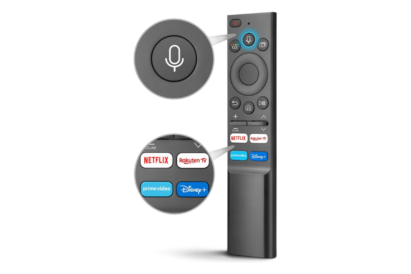 Loutoc Replacement Voice Remote for Samsung