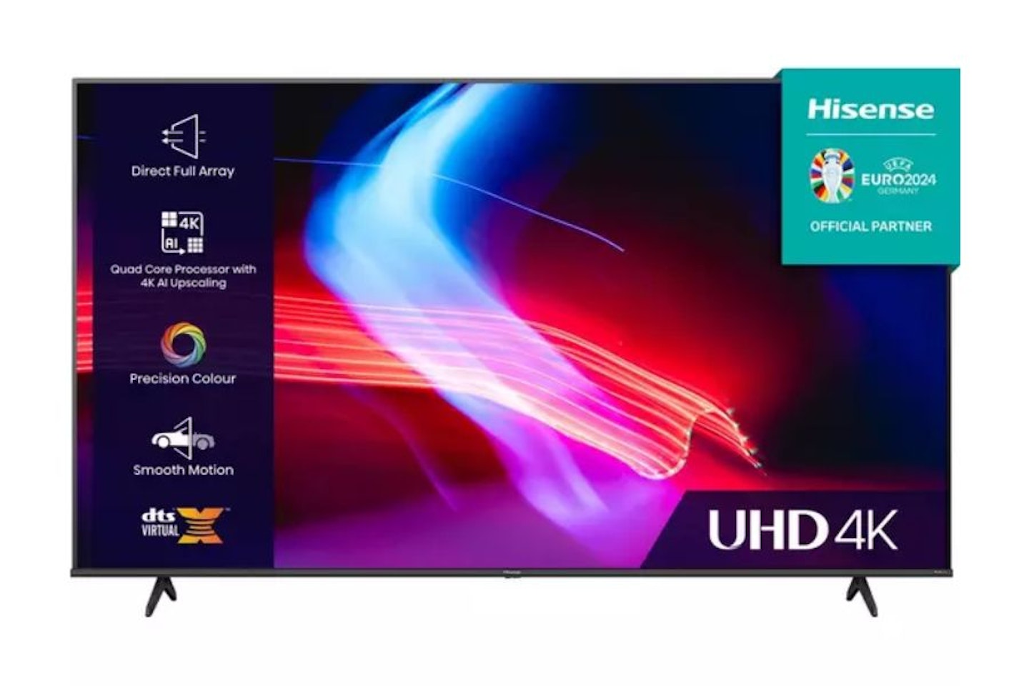 HISENSE 55A6KTUK 55" Smart 4K Ultra HD HDR LED TV