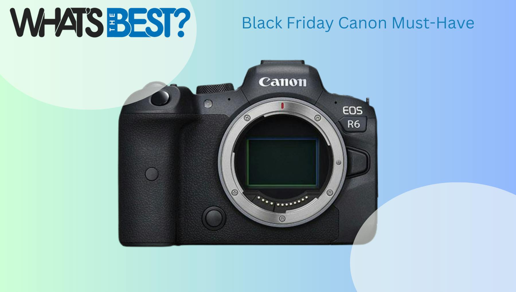 I'm a tech expert and this Canon fullframe camera Black Friday deal is