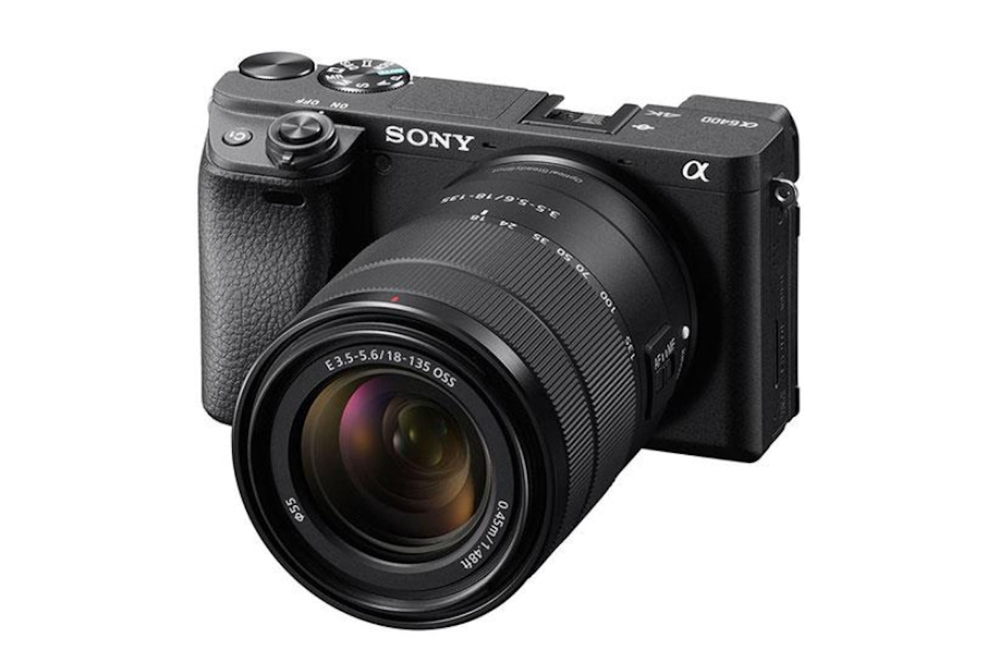 Sony a6400 Mirrorless Camera in Black with 18-135mm Lens