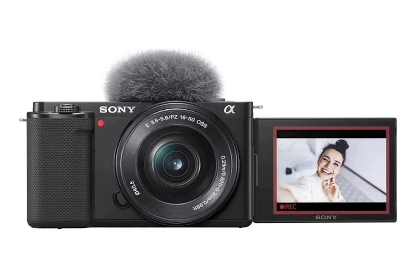 Sony Alpha ZV-E10L APS-C Mirrorless vlog camera with 16-50 mm f/3.5-5.6 Power Zoom kit Lens