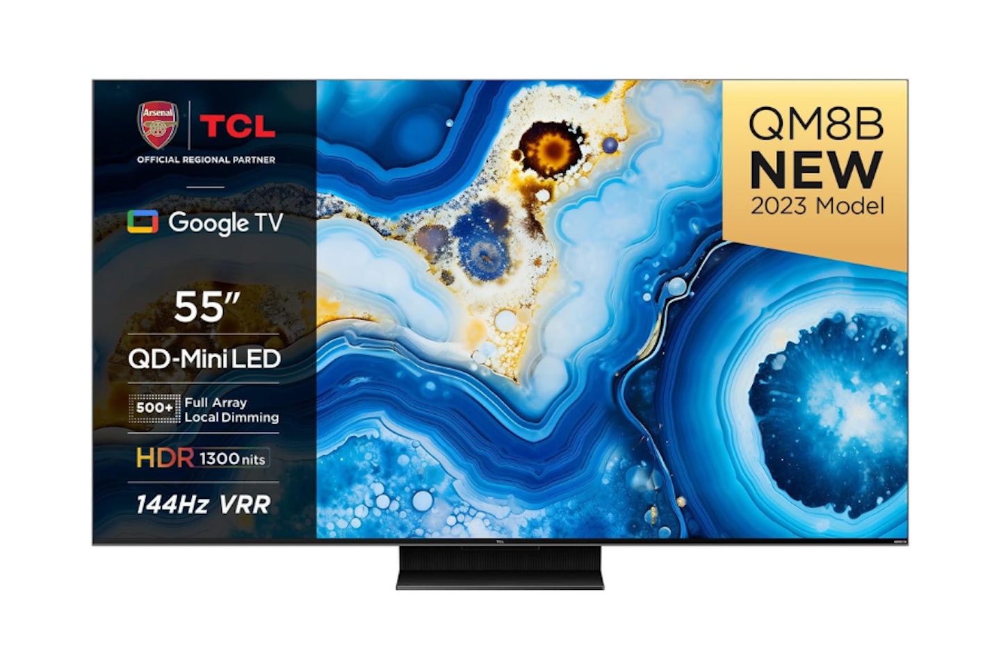 TCL 55QM8B 55-inch QLED Mini LED TV, 4K HDR