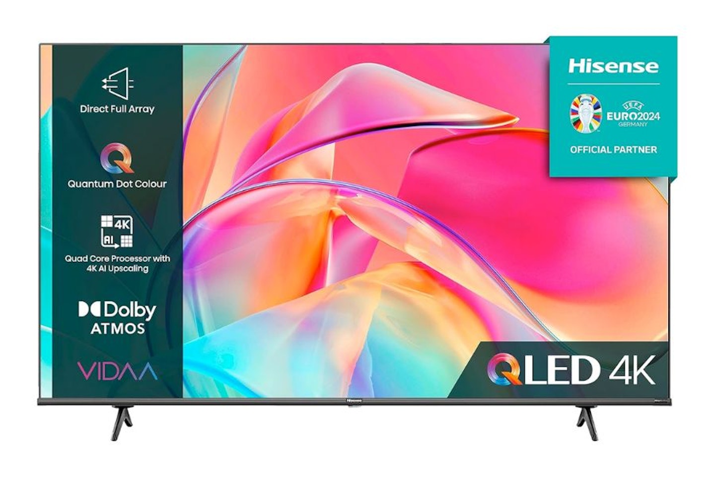 Hisense 43 Inch QLED Smart TV 43E7KQTUK