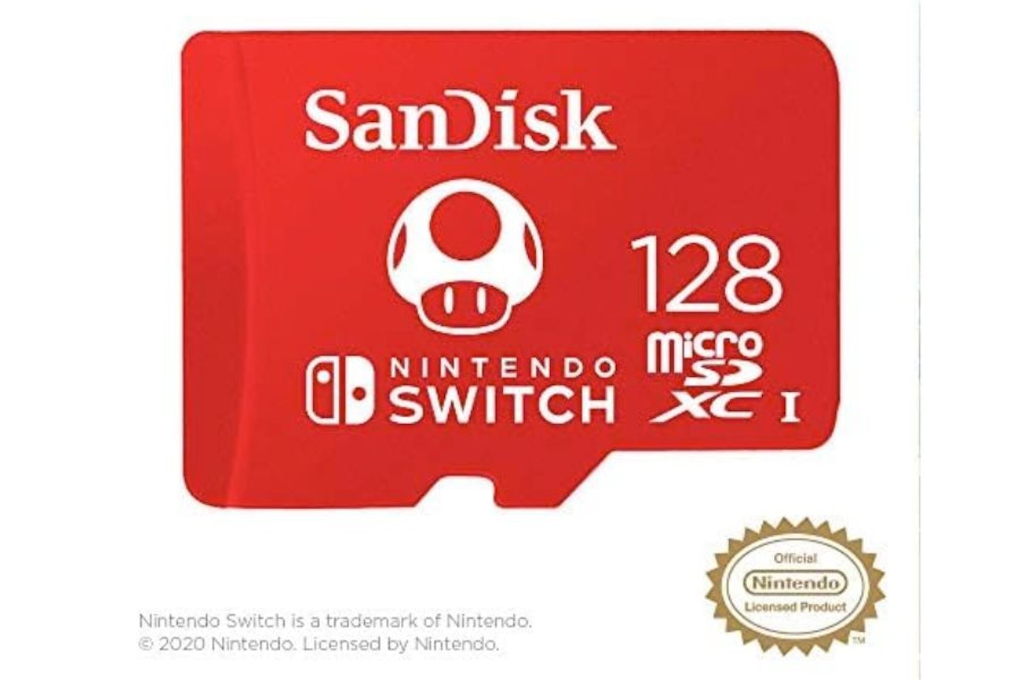 SanDisk 128GB microSDXC UHS-I card for Nintendo Switch