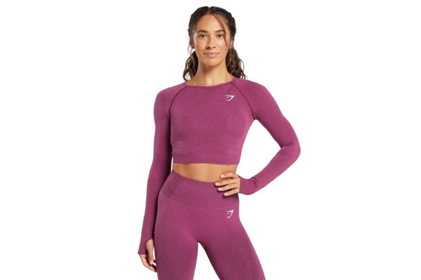 Vital Seamless 2.0 Long Sleeve Crop Top