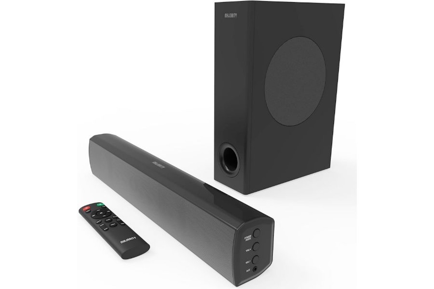 MAJORITY Bluetooth Soundbar with Subwoofer