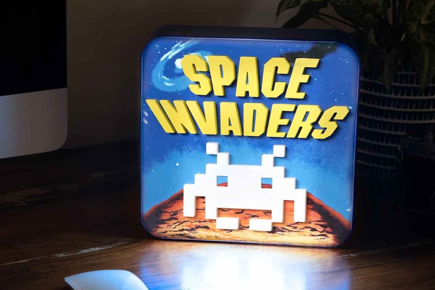 Numskull Space Invaders 3D Lamp Wall Light - one of the best gifts for gamers