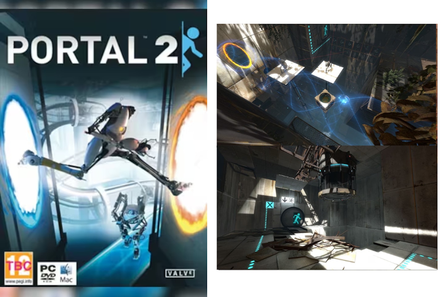 Portal 2 - one of the best co-op games on PC