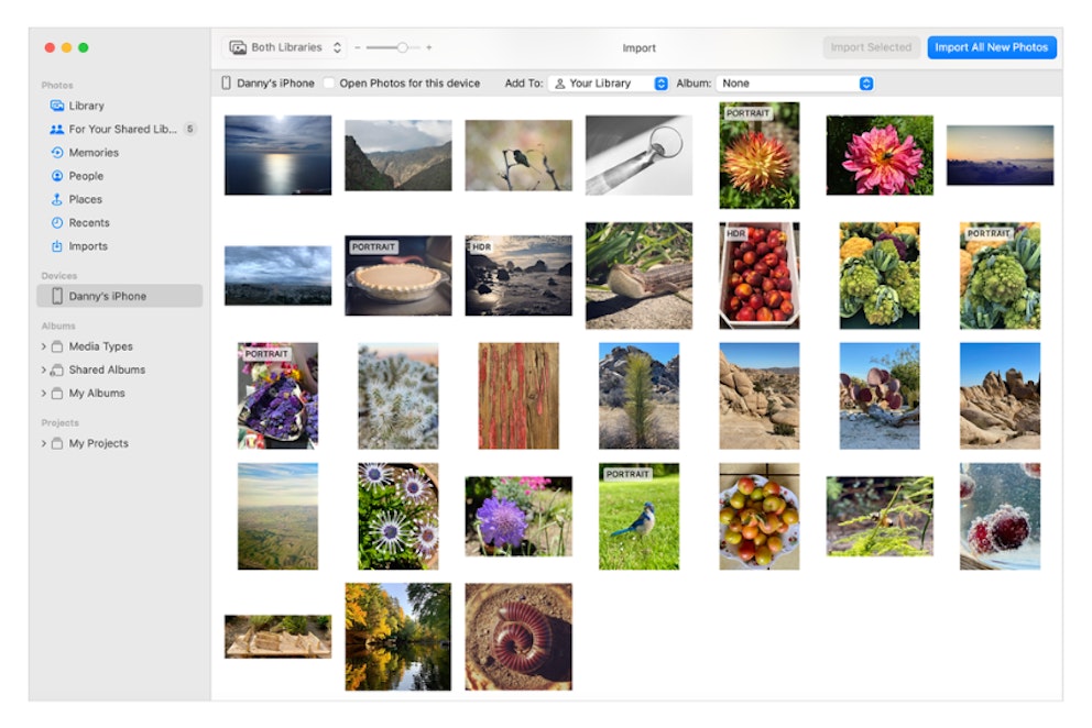 How to transfer photos from iPhone to USB stick