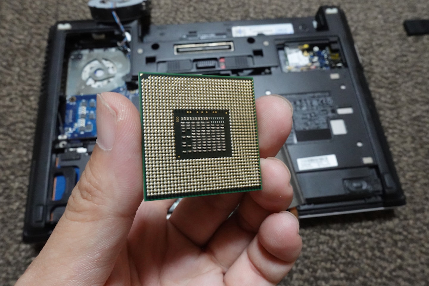 A laptop CPU