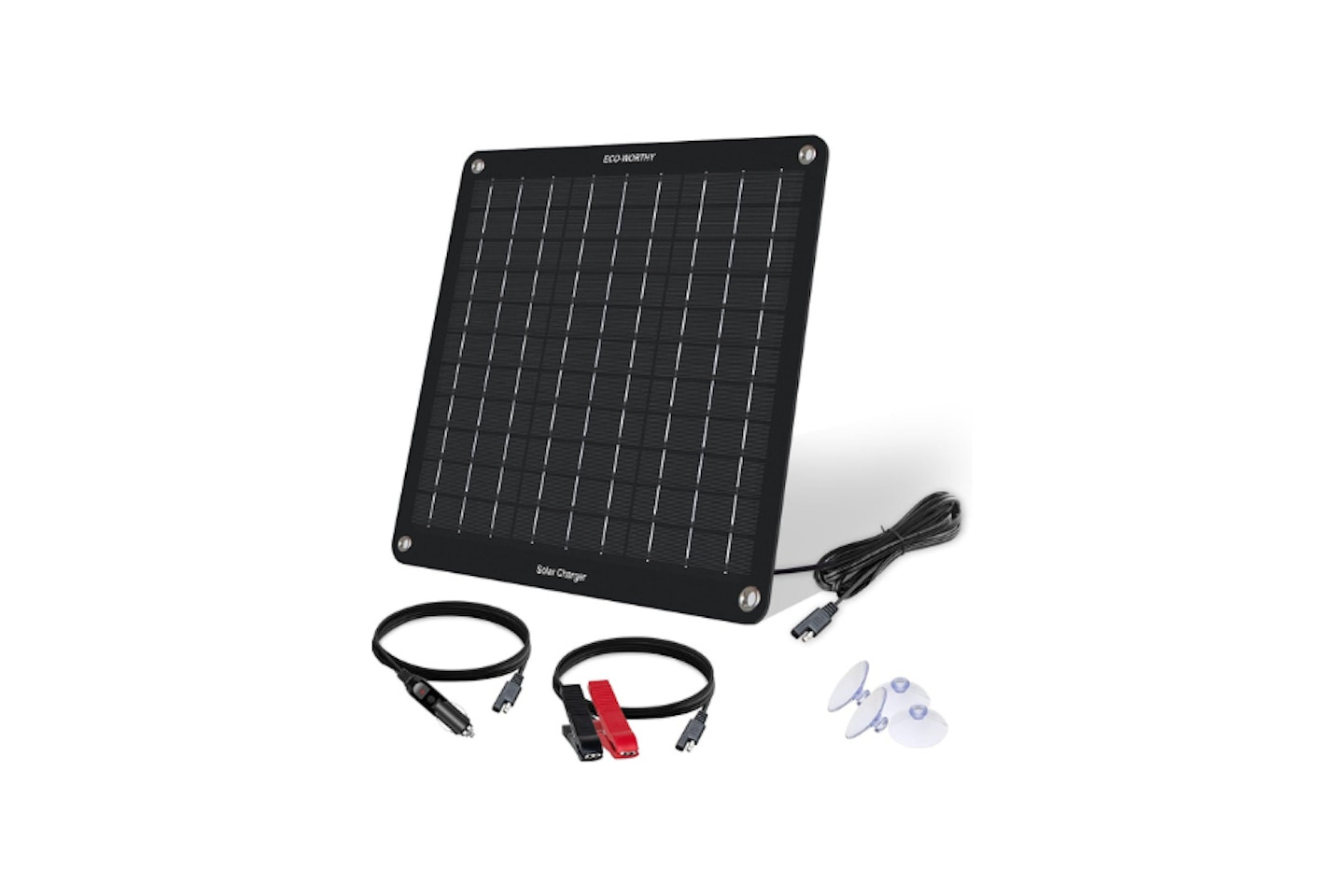 ECO-WORTHY 10W 12V Solar Trickle Charger Car Battery Maintainer