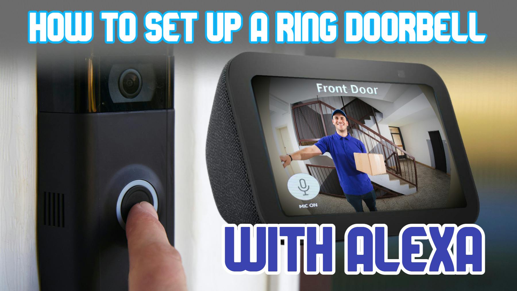 Ring doorbell alexa orders setup