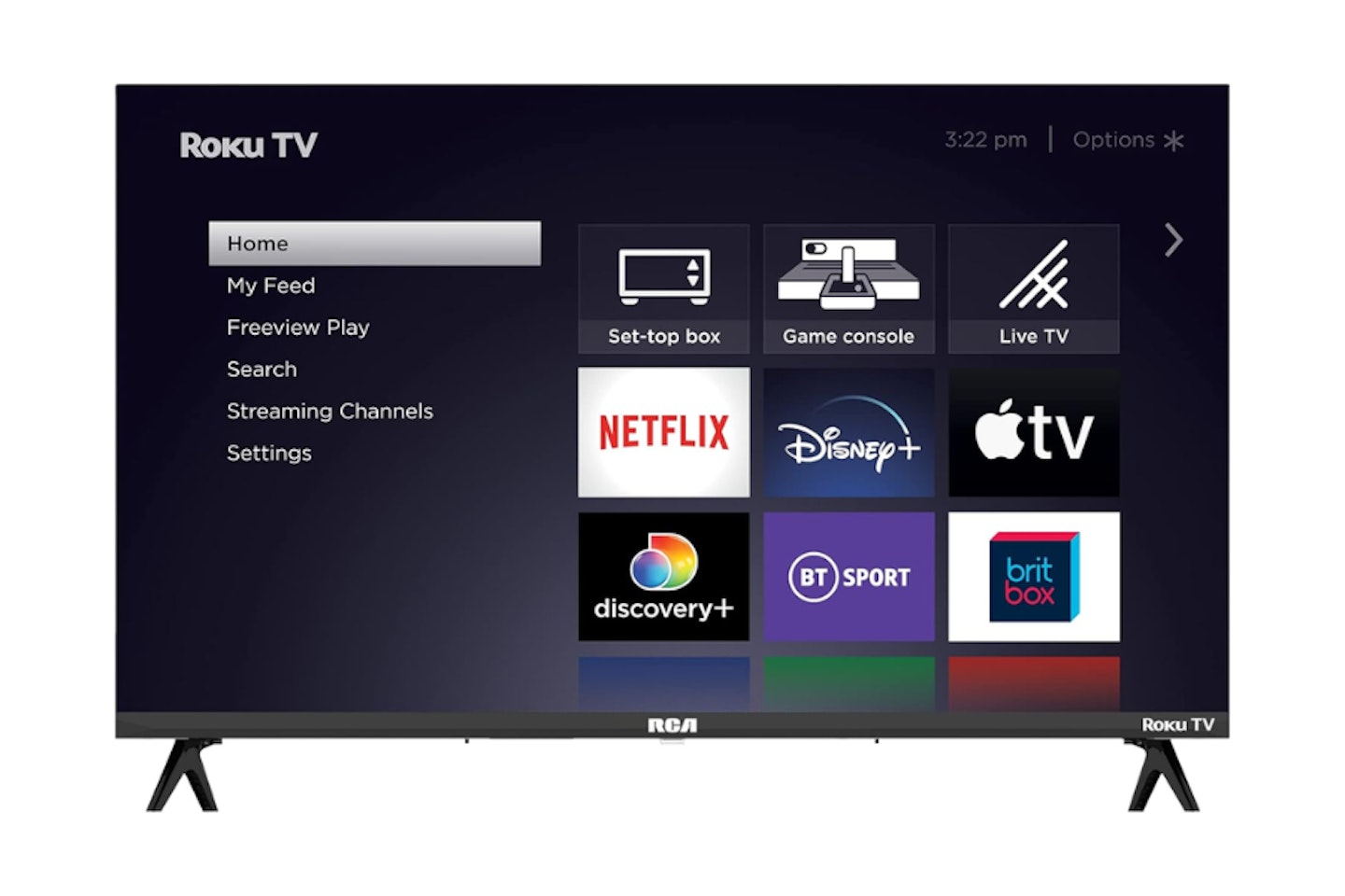 RCA Roku TV 32" Screen Smart TV - one of the best 32" TVs