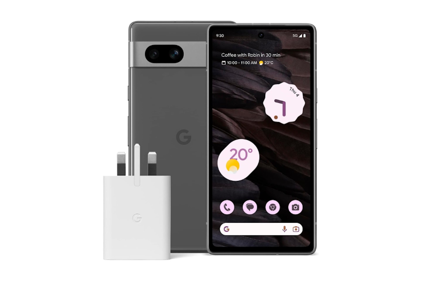 Google Pixel 7a and Pixel 30W Charger Bundle