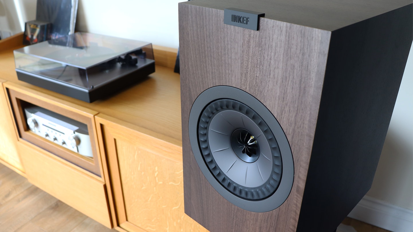 KEF Q350 bookshelf speaker review - Main Image