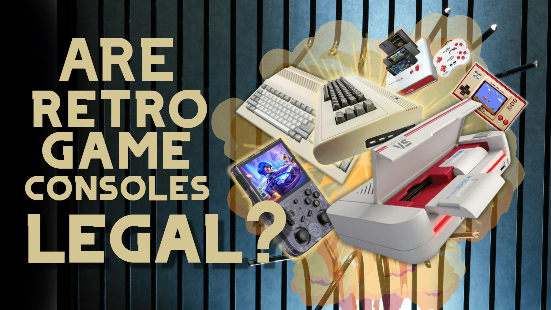 28375 Console Are retro game consoles legal?