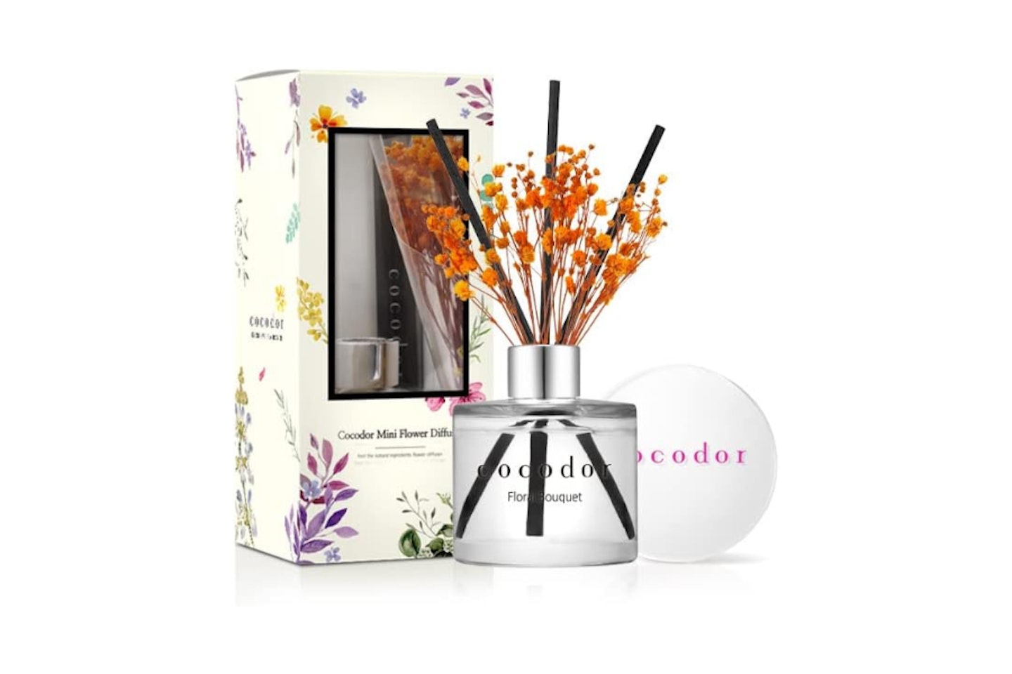 Cocod'or Floral Bouquet Reed Diffuser Oil with Preserved Flower