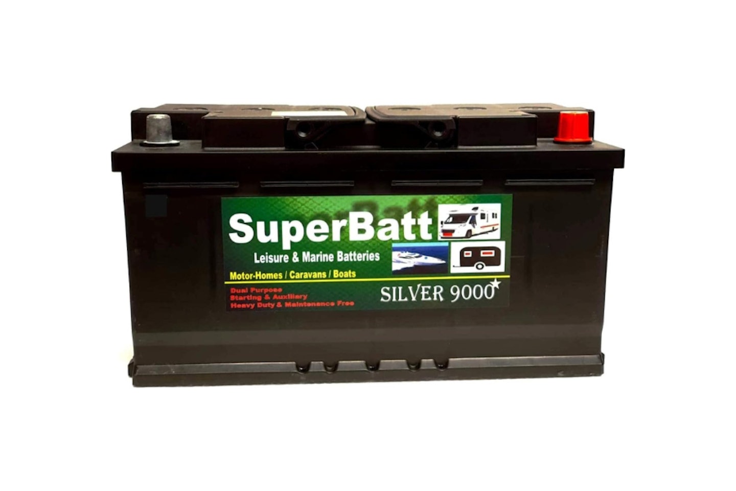 SuperBatt AGM1100 12V 120AH VRLA AGM Ultra Deep Cycle Battery 