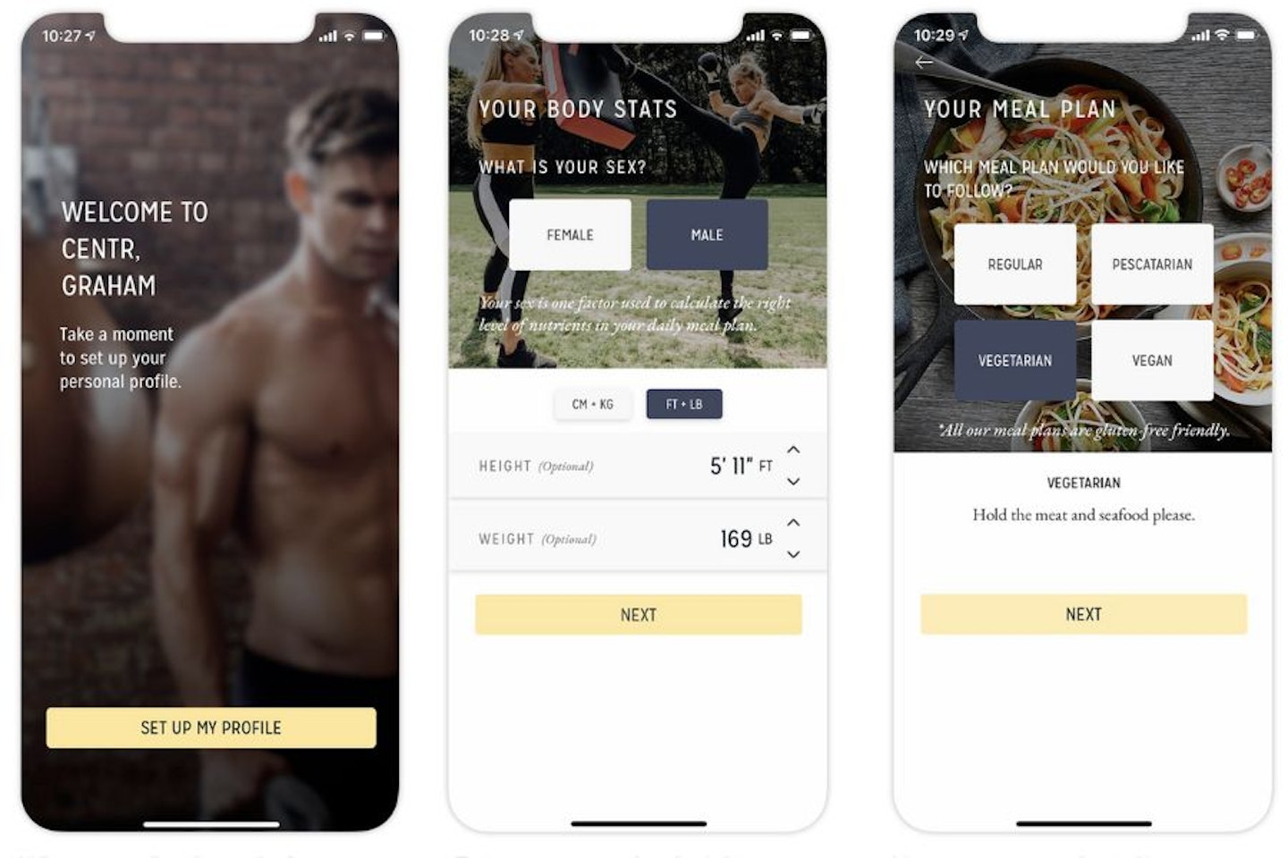 Centr, by Chris Hemsworth Fitness App