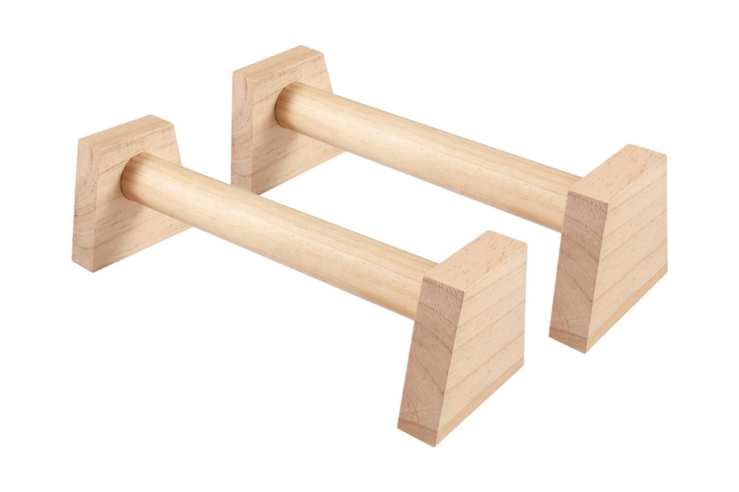 Holdfiturn 2PCS Calisthenics Wood Parallettes