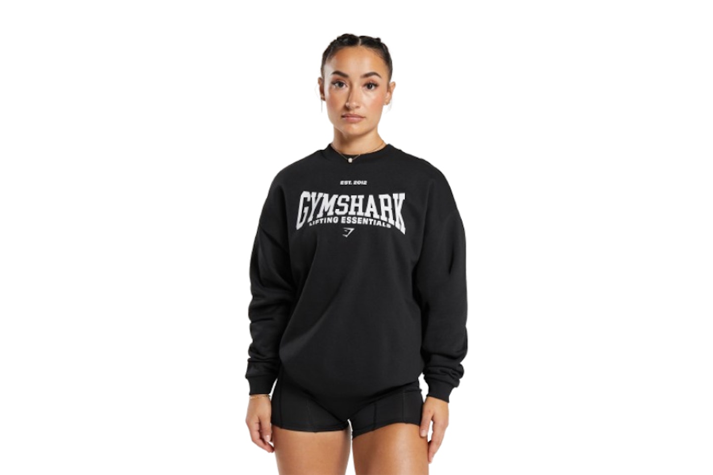 Lifting Essentials Graphic Oversized Sweatshirt