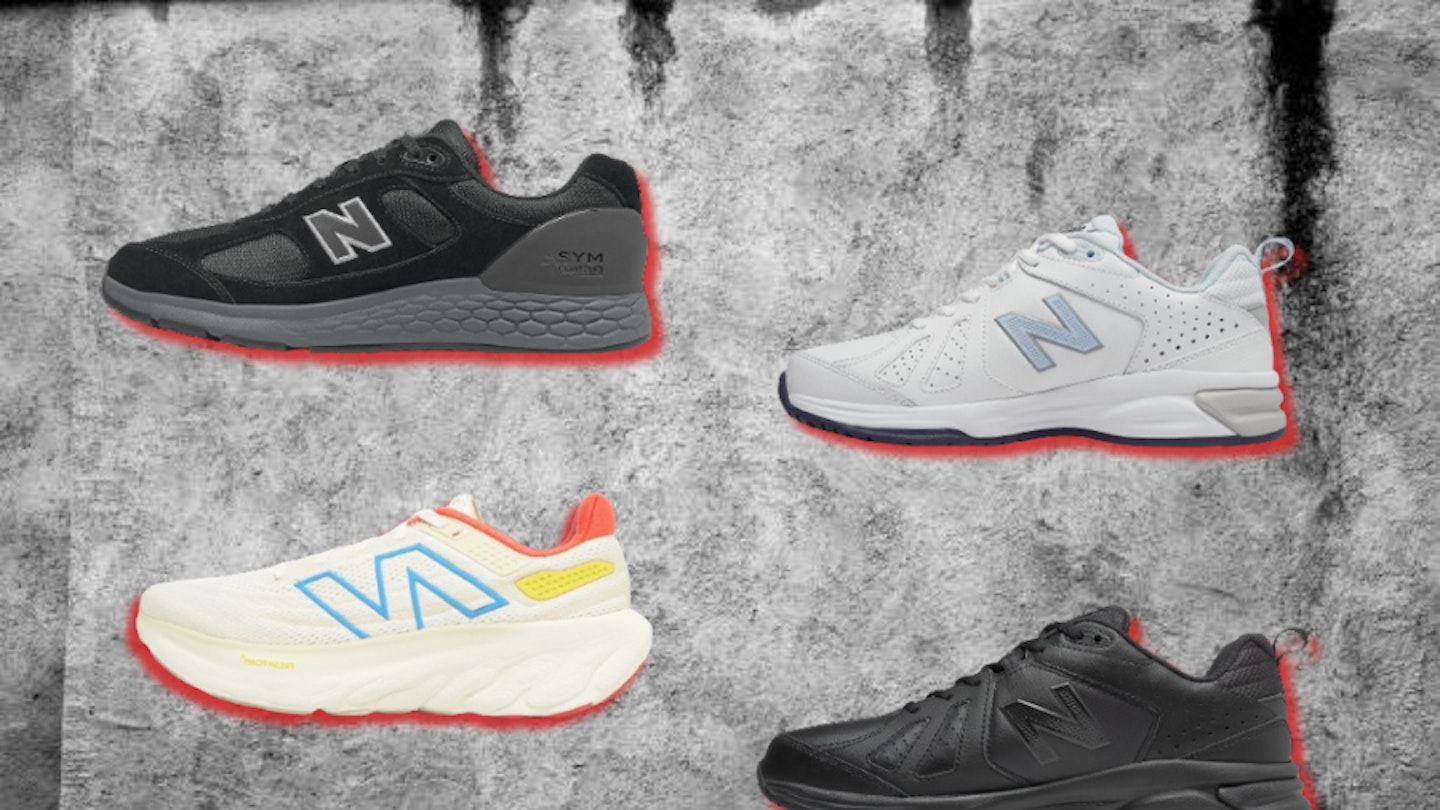 New balance top gym trainers