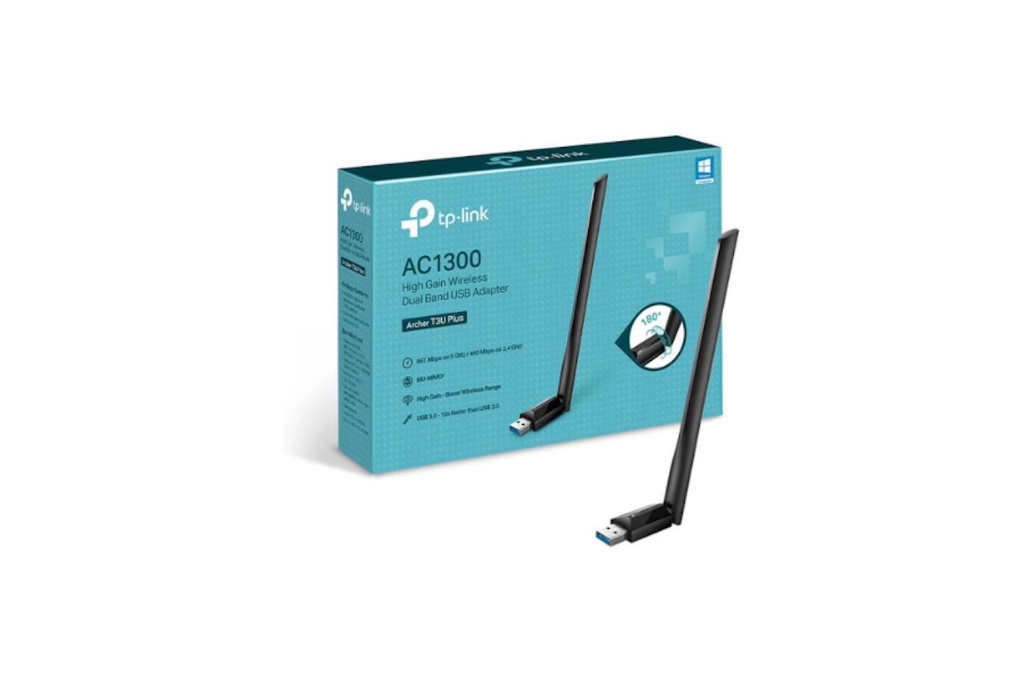 TP-Link AC1300 High Gain USB 3.0 Wi-Fi Dongle