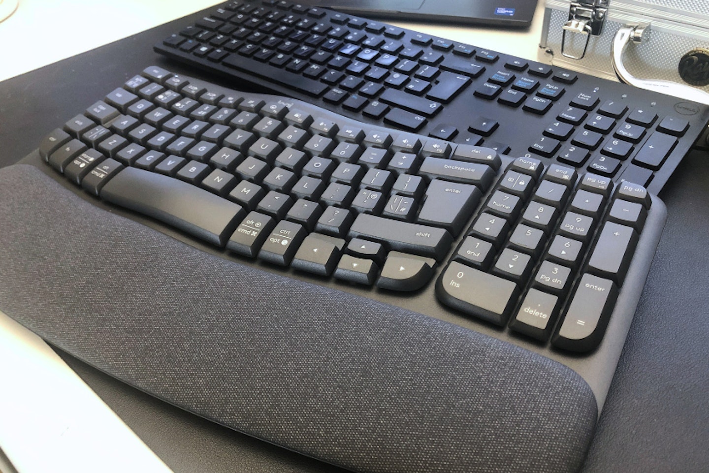 an ergonomic keyboard