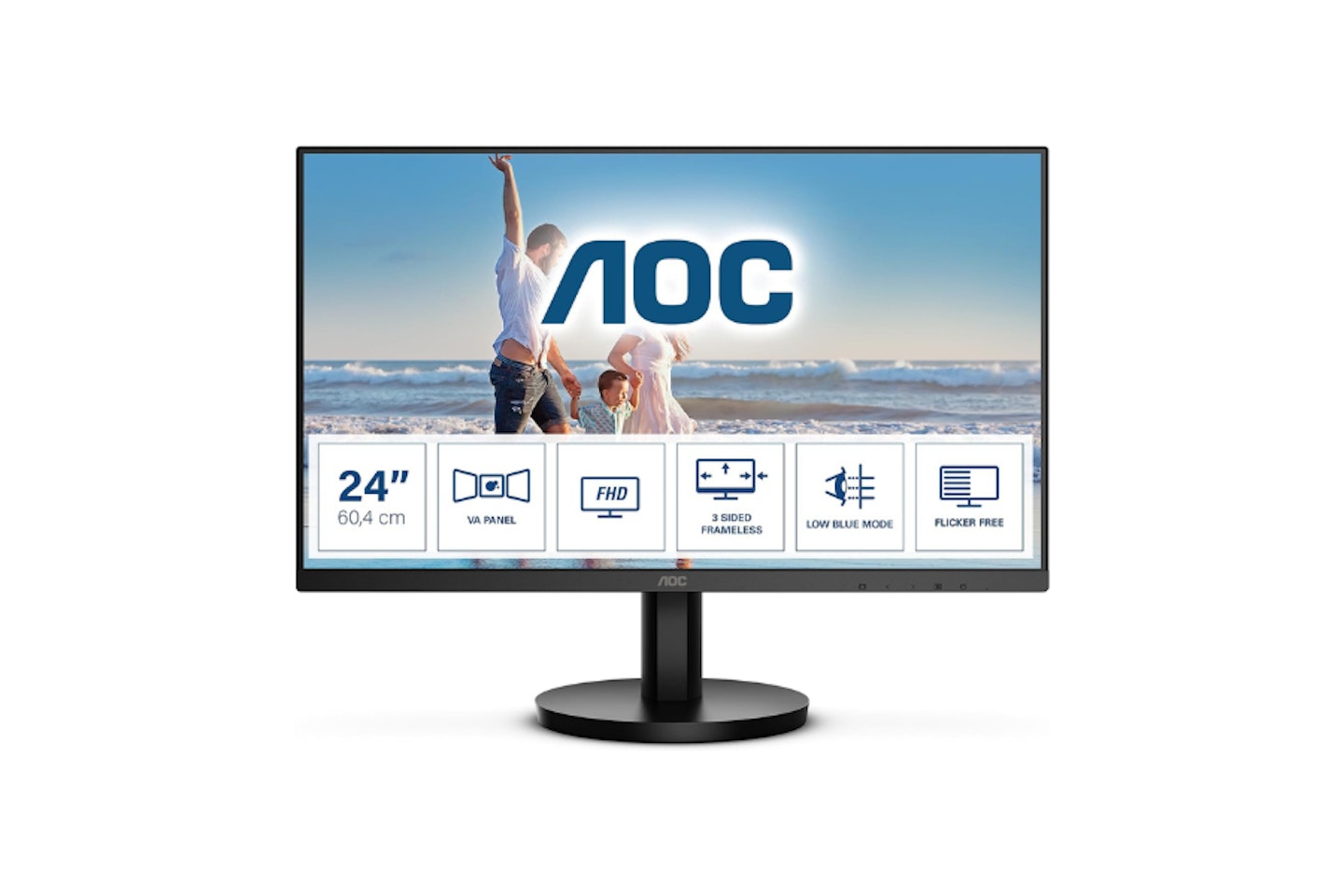 AOC 24B3HM - 23.8 Inch FHD Monitor
