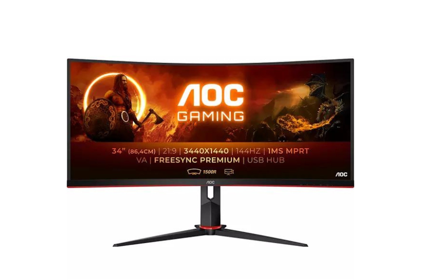 AOC Gaming U34G3XM - 34 Inch QHD Monitor