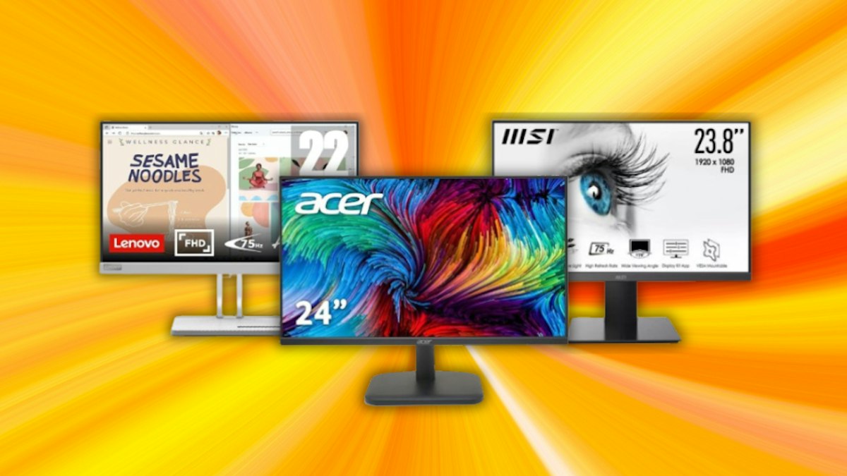 80 Inch Monitor Computer The best monitors under £100 in 2025 that tick all the boxes without ...