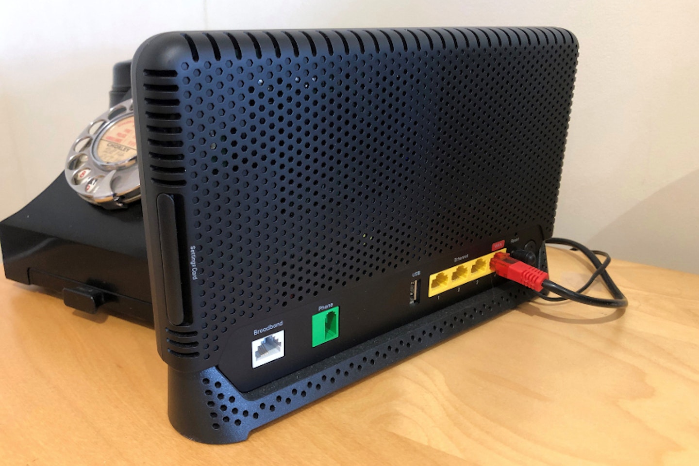 a home modem router