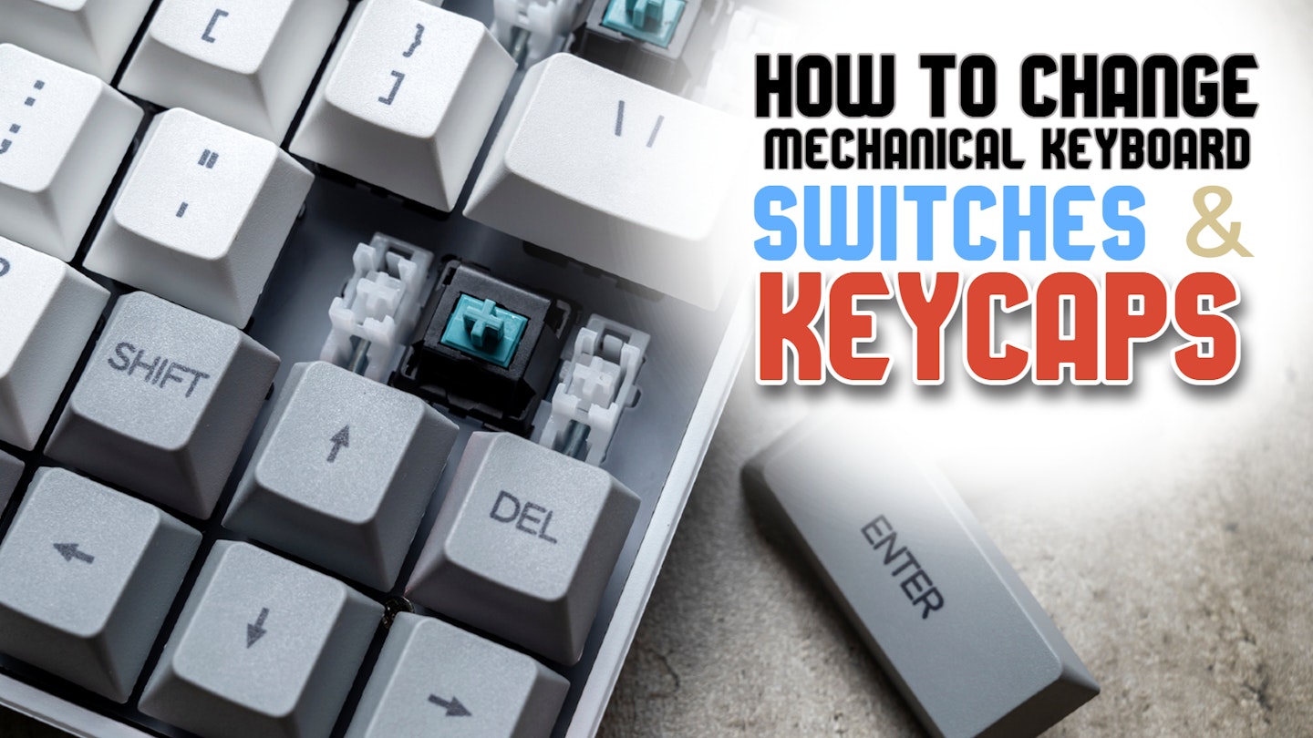 How to change mechanical keyboard switches and keycaps