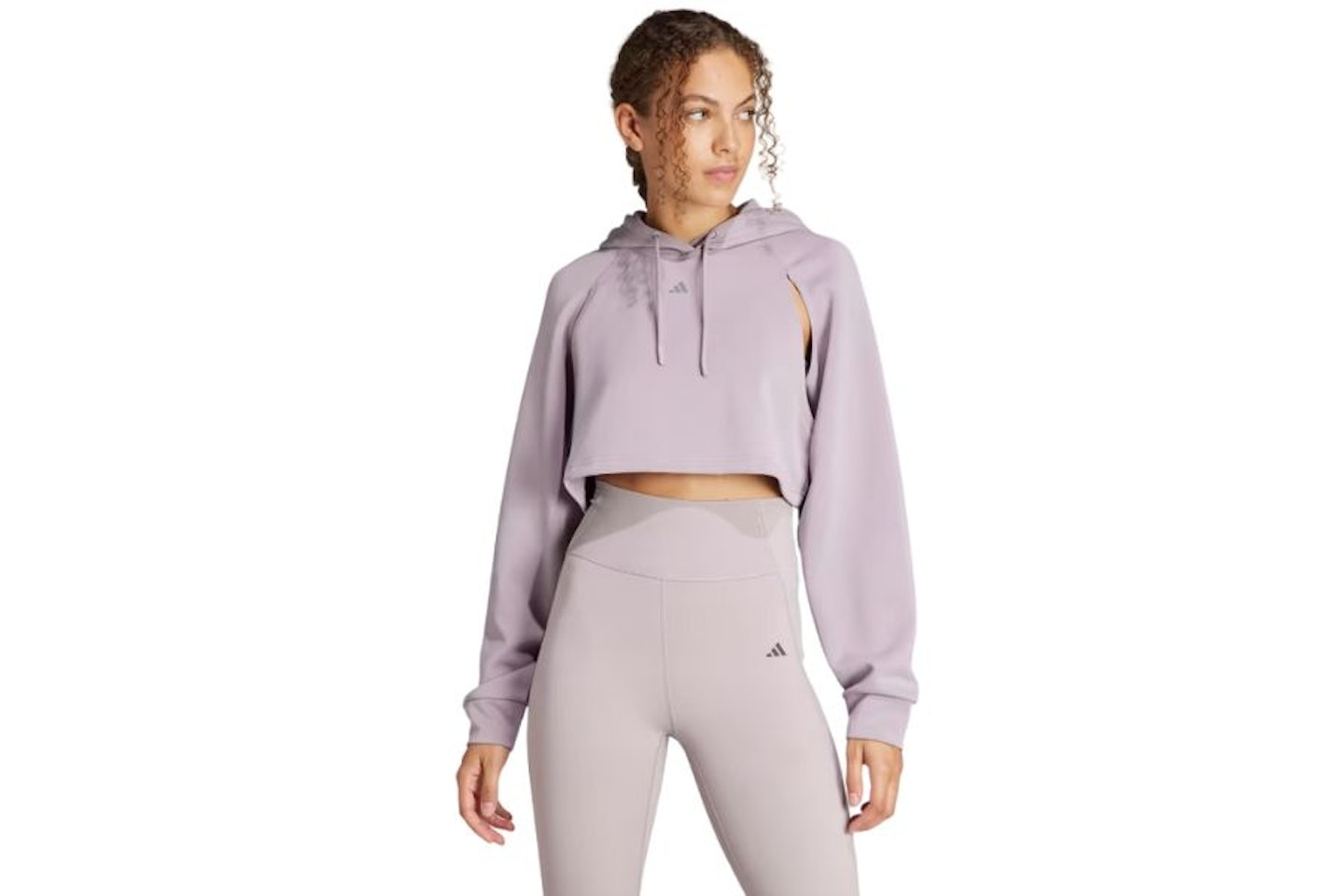 Adidas HIIT Aeroready Crop Training Hoodie 