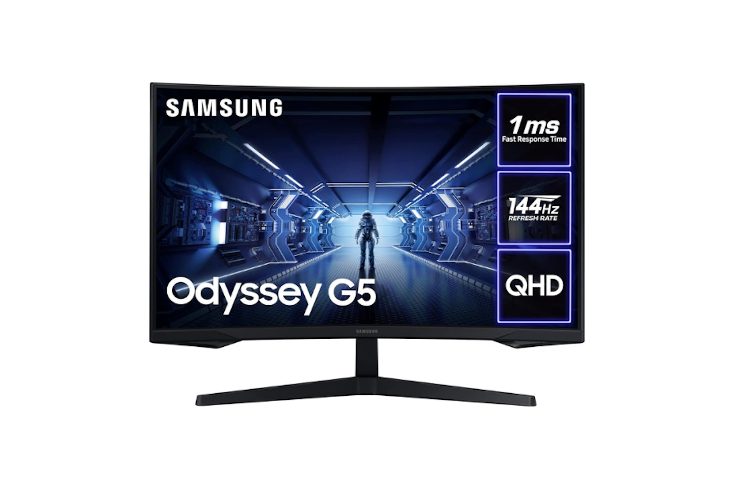 Samsung Odyssey G5 LC27G55TQBUXXU 27" 1000R Curved Gaming Monitor