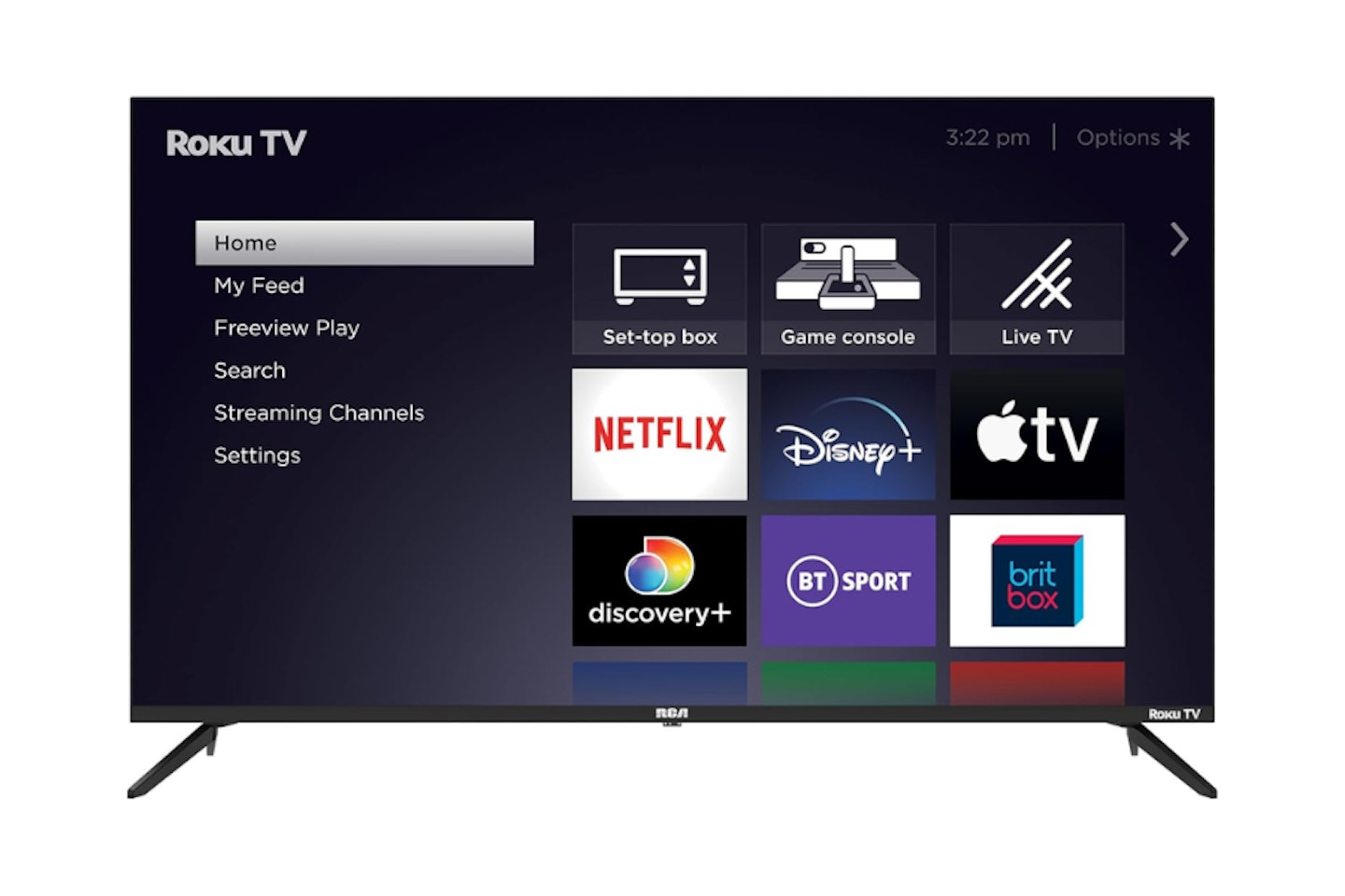 RCA Roku TV 50 Inch 4K Smart TV