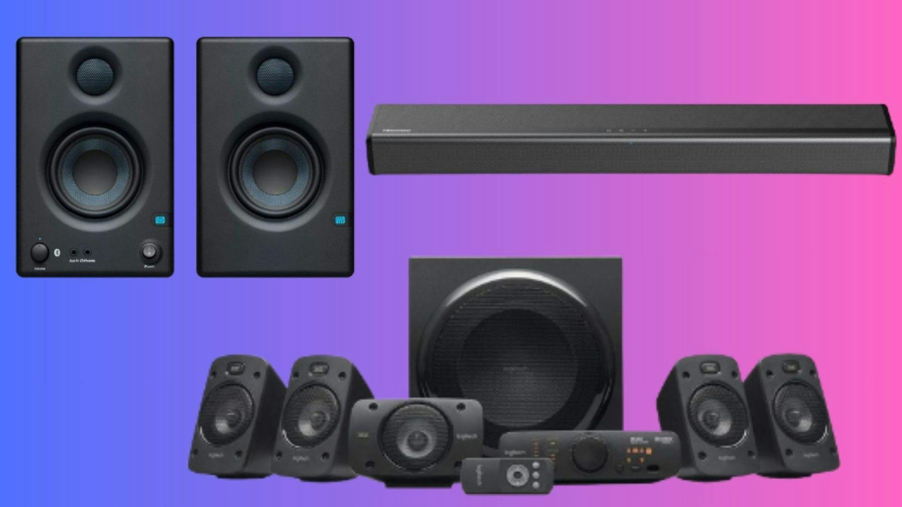 Home theater 5.1 logitech fashion